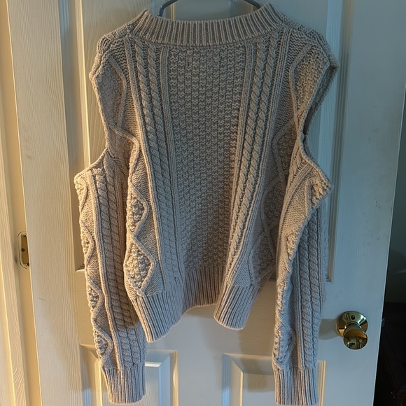 Blank NYC Cutout Shoulder Sweater - Picture 4 of 4